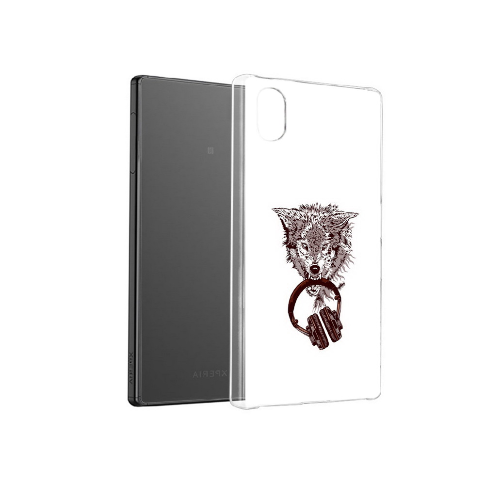 

Чехол MyPads Tocco для Sony Xperia X дикий волк, Прозрачный, Tocco