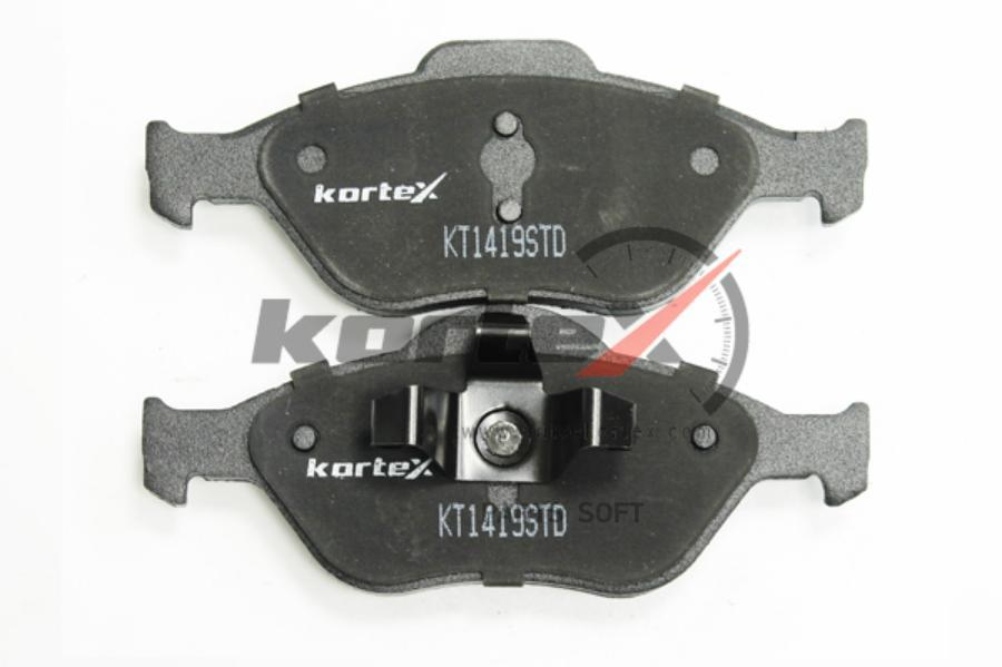 

Колодки Торм. Ford Fiestafusionmazda 2 Перед.К-Т Kt1419std KORTEX арт. KT1419STD