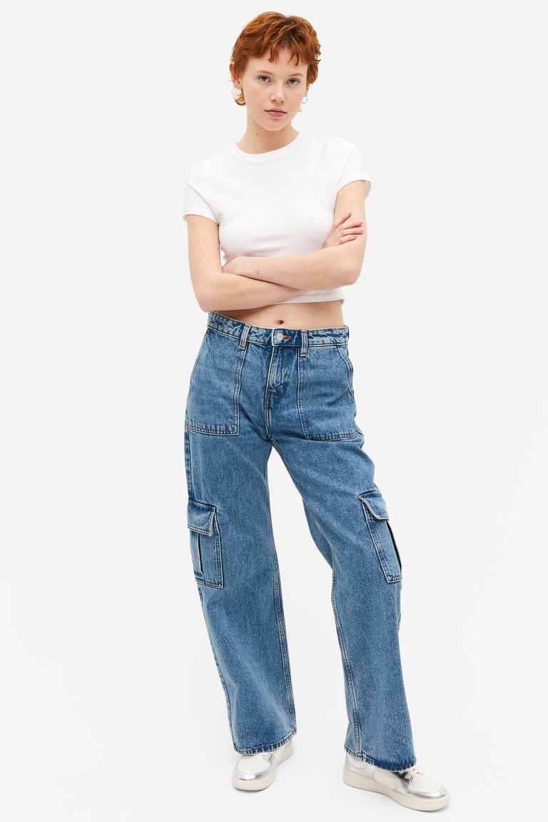 

Джинсы женские Monki 1134889001 синие 31 (доставка из-за рубежа), 1134889001
