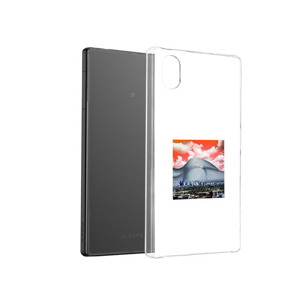 

Чехол MyPads Tocco для Sony Xperia X город с девушкой на фоне, Прозрачный, Tocco