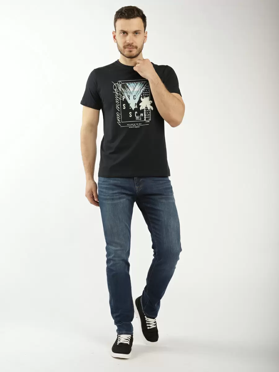 

Футболка мужская A PASSION PLAY SQ74256 синяя 3XL, Синий, SQ74256