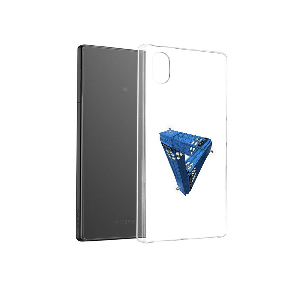 

Чехол MyPads Tocco для Sony Xperia X головолока абстракция, Прозрачный, Tocco