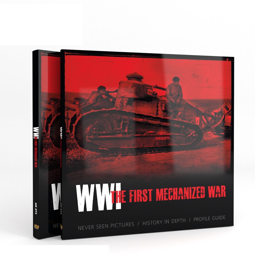 AK273 Книга по моделизму WWI THE FIRST MECHANIZED WAR