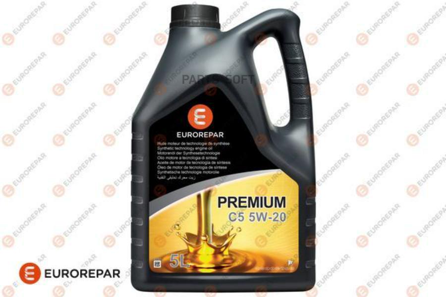 

Eurorepar Premium C5 5W-20, Масло Моторное, 5 Л.