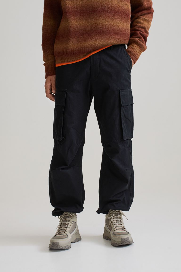 

Брюки мужские H&M 1134832001 черные 40 (доставка из-за рубежа), 1134832001