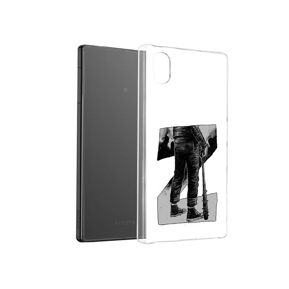 

Чехол MyPads Tocco для Sony Xperia X воин черно белый, Tocco