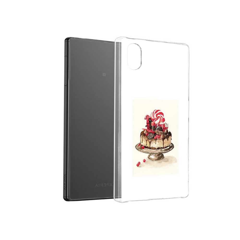 

Чехол MyPads Tocco для Sony Xperia X вкусный торт, Прозрачный, Tocco