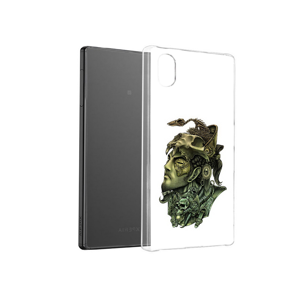 

Чехол MyPads Tocco для Sony Xperia X бронзовый воин, Прозрачный, Tocco