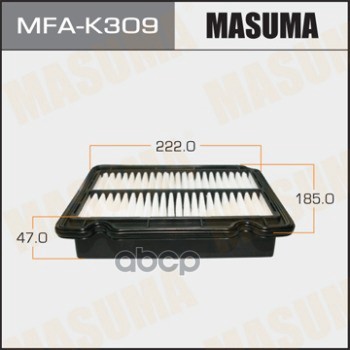 

Фильтр воздушный CHEVROLET (A0437) MASUMA MFA-K309