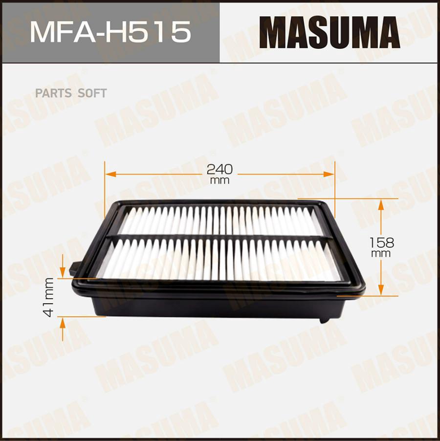 

Воздушный фильтр MASUMA MFAH515