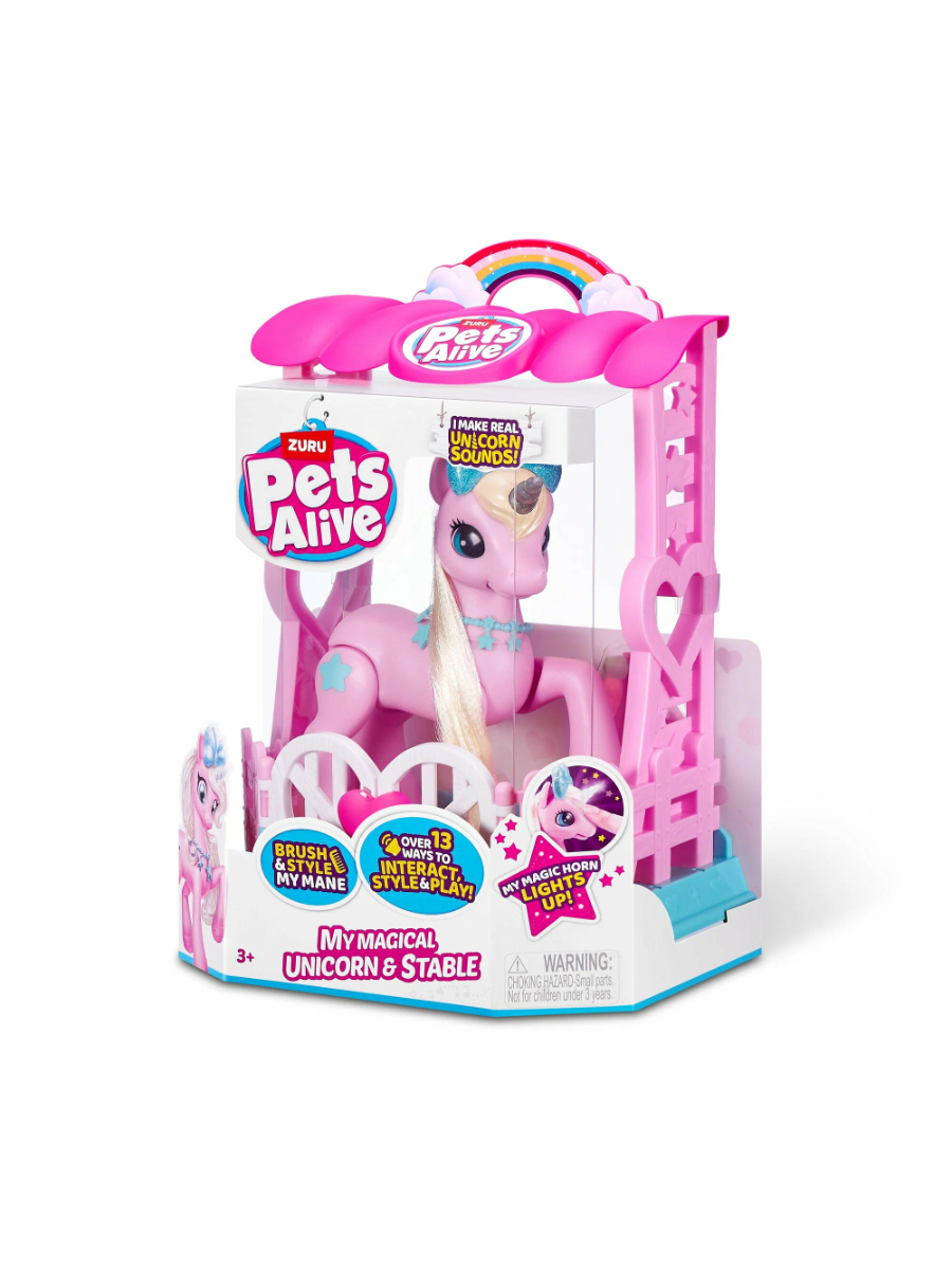 

Игровая фигурка Zuru Pets alive Единорог