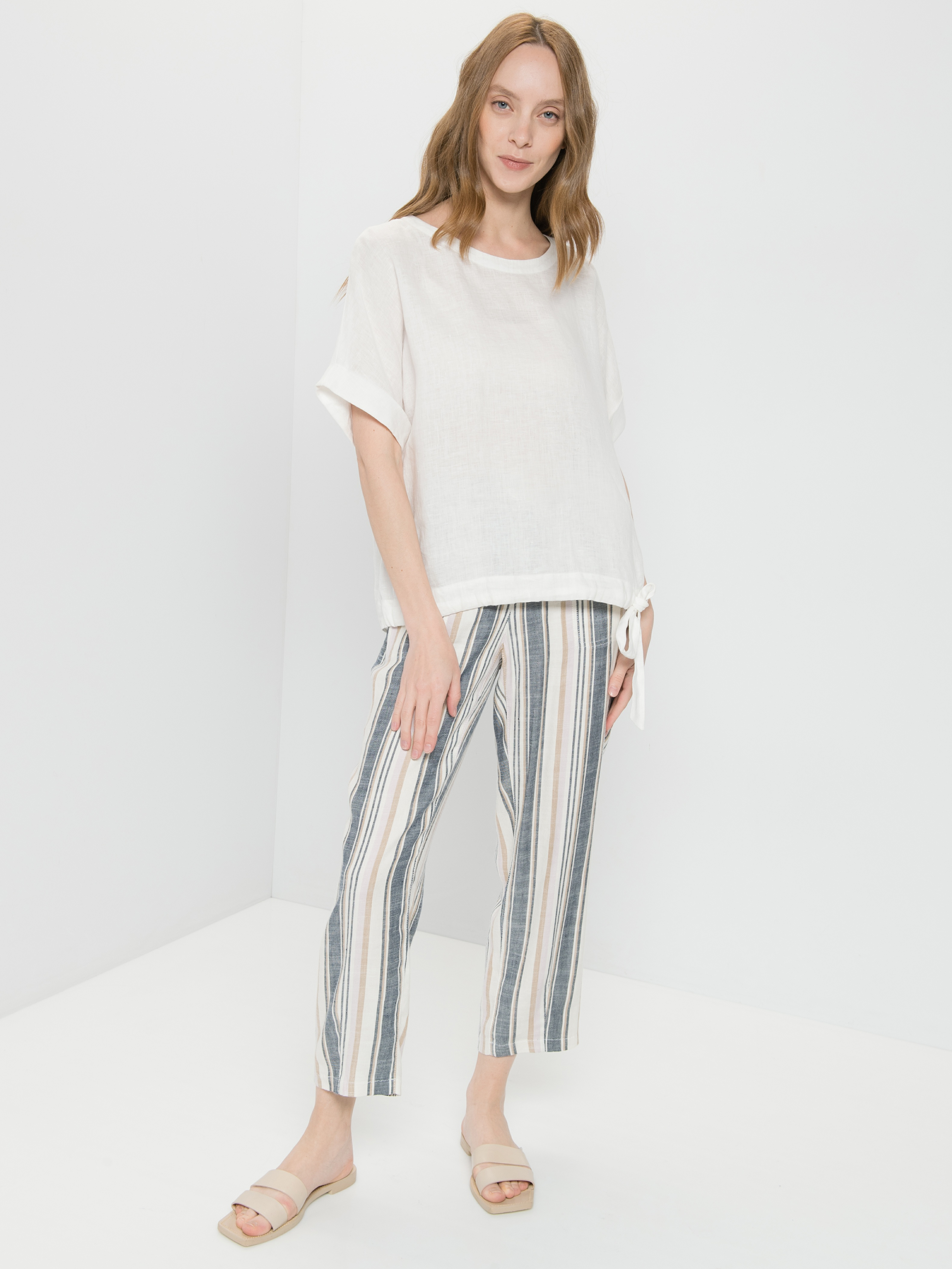

Блуза женская Gerry Weber 760040-31426-99700 белая 44, 760040-31426-99700