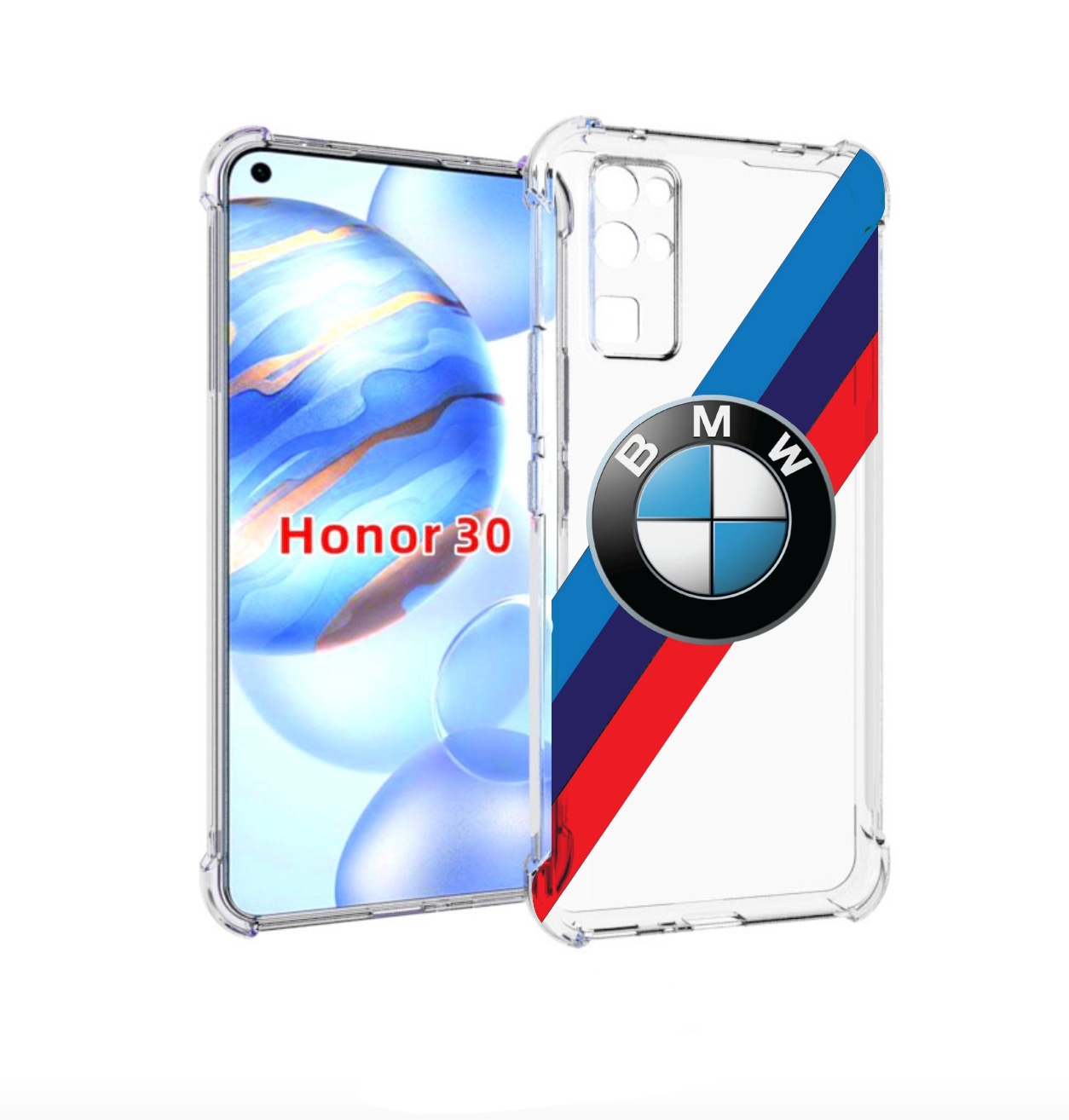 

Чехол бампер MyPads Лого-BMW мужской для Honor 30 (BMH-AN10) про, Прозрачный, Tocco