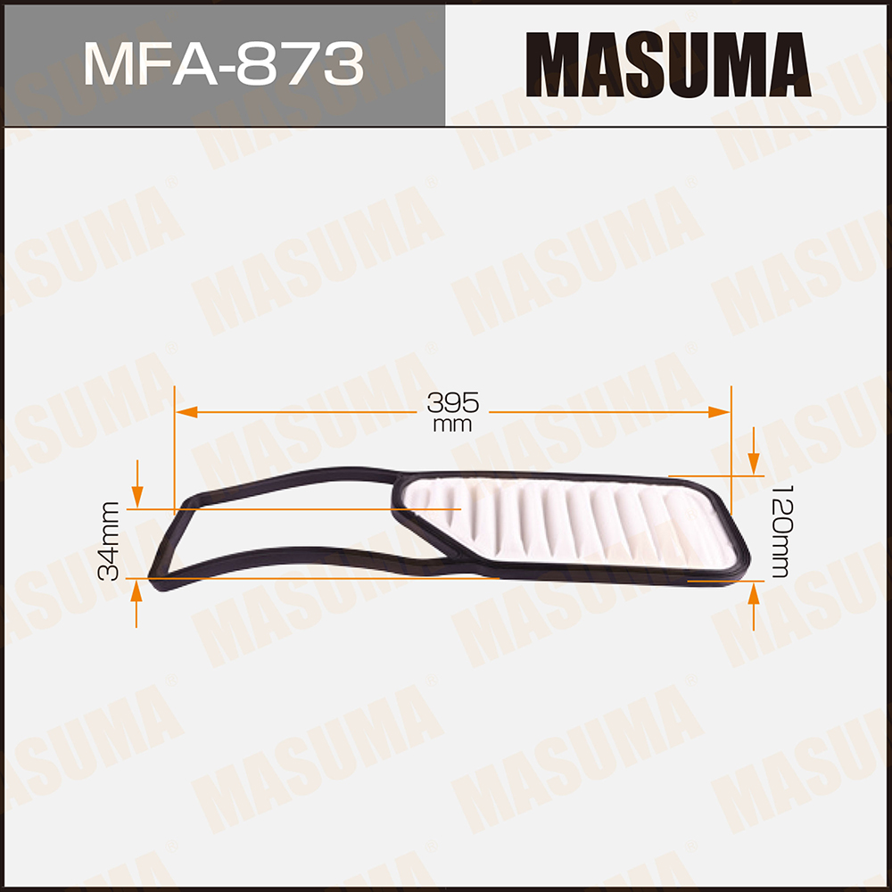 

Фильтр воздушный DAIHATSU ESSE MIRA 05- MASUMA MFA-873
