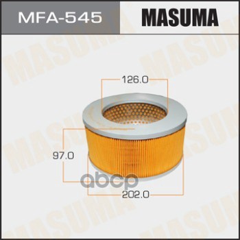 

Фильтр воздушный (A-422) MASUMA MFA-545