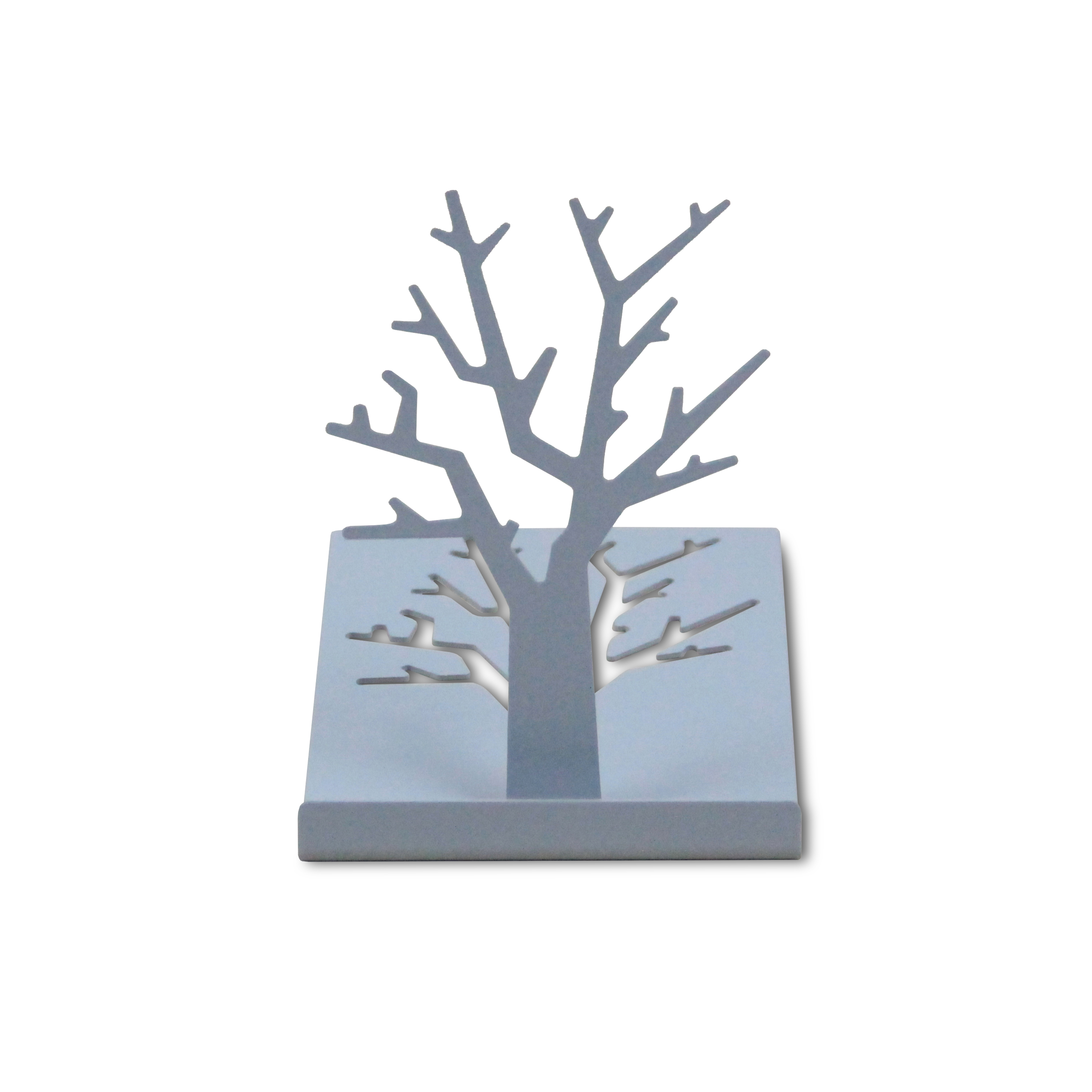 фото Подставка для телефона tempache "деревце", серебро