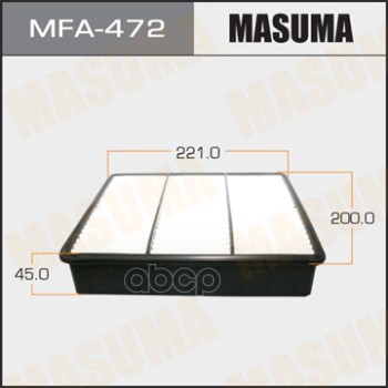 

Фильтр воздушный MITSUBISHI MASUMA MFA-472