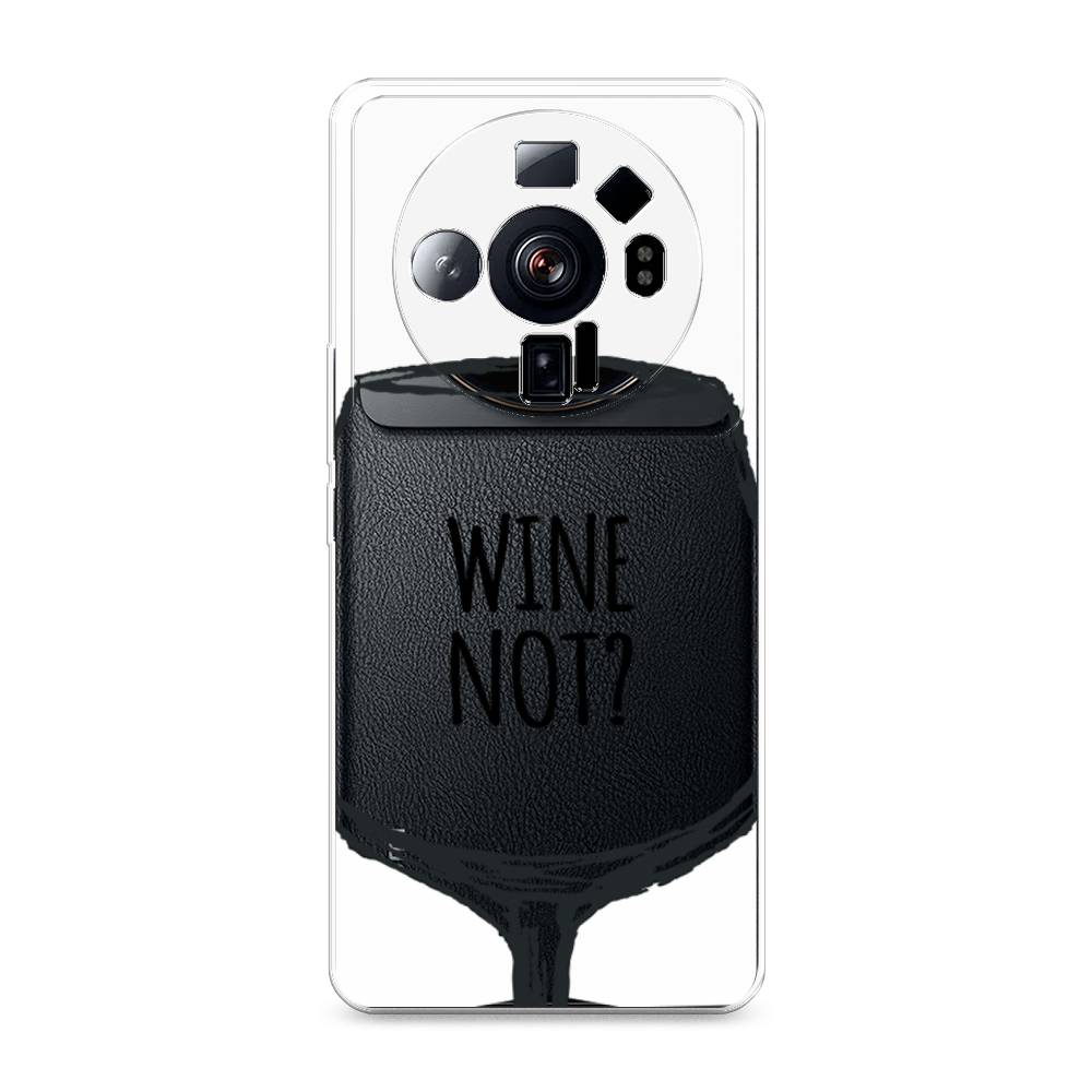 

Чехол на Xiaomi 12S Ultra "Wine not white", Белый, 314550-6
