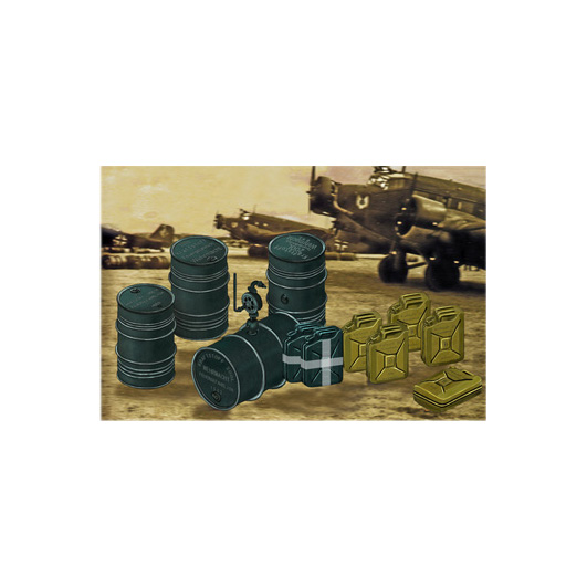 

Сборная модель Bronco 1/48 WWII German Jerry Can & Fuel Drum FB4020