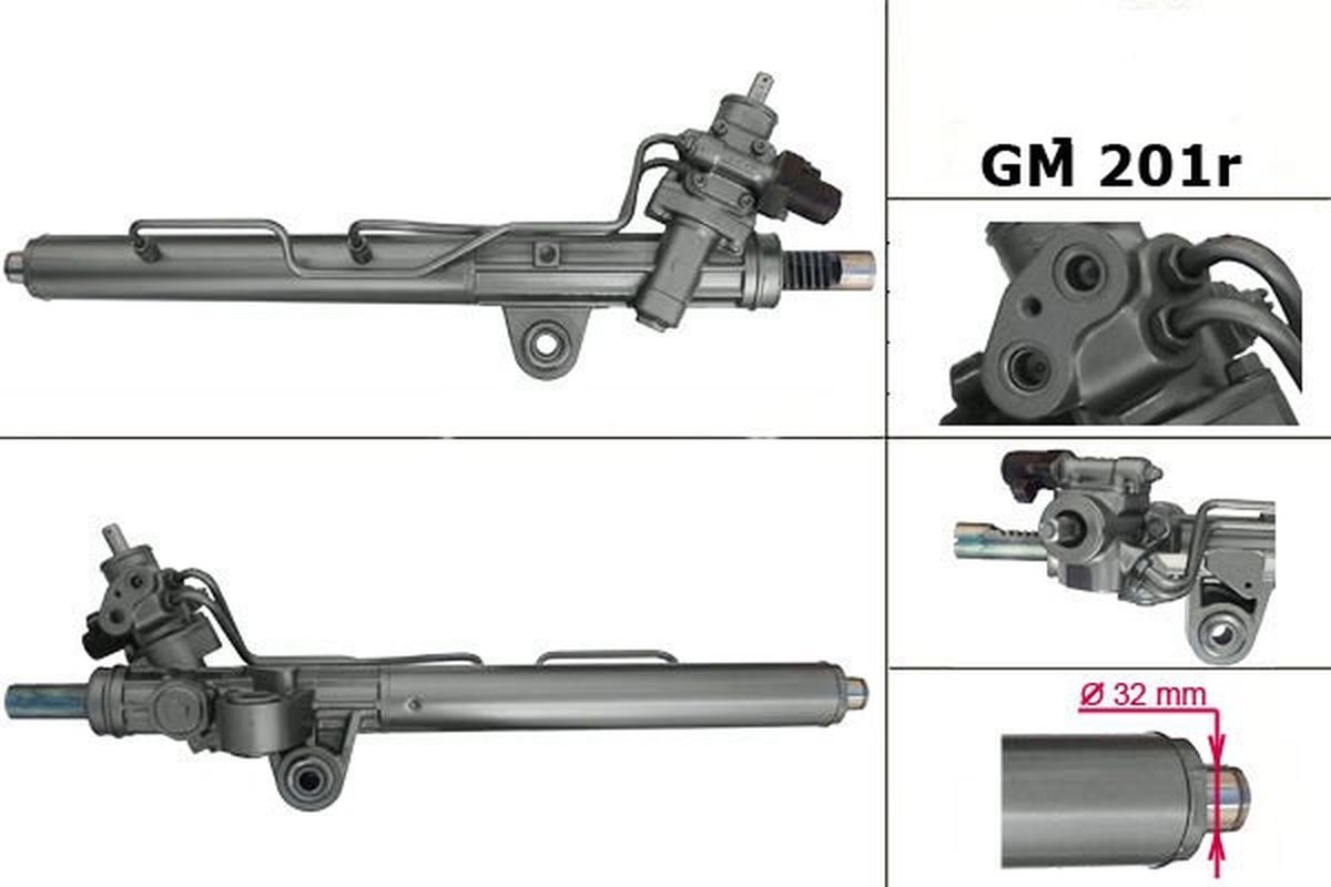 

Рулевая рейка Mando PSGGM201R Buick Enclave 2008-, Chevrolet Traverse 2009, PSGGM201R