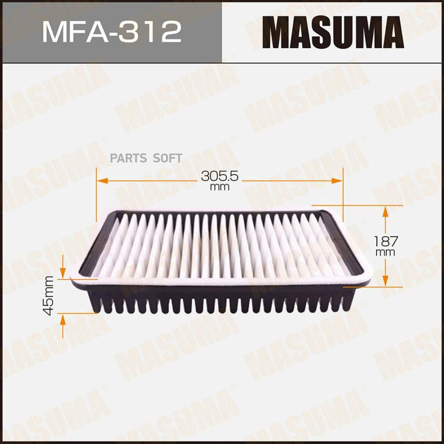 

MASUMA MFA312 Фильтр возд. TOYOTA CHASER/MARK II 1996 =