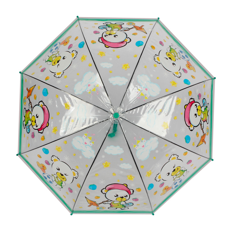 Зонт-трость детский Little Mania ZHD006 зеленый