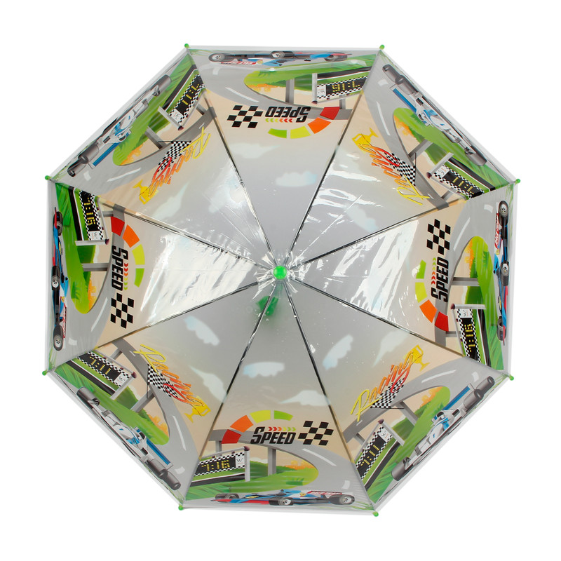 Зонт-трость детский Little Mania ZHD004 зеленый настольная лампа гоночные машины е14 15вт оранжево зеленый