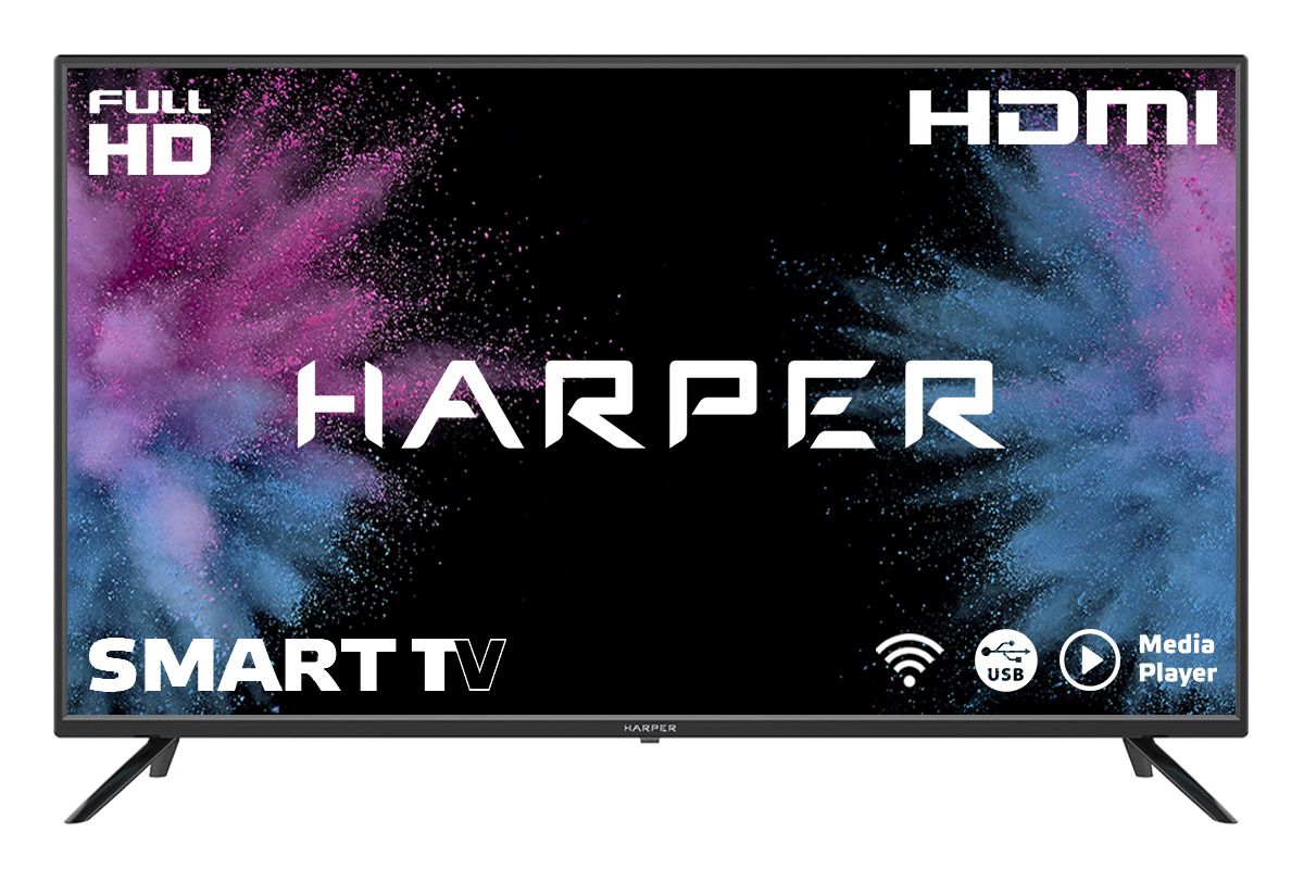 Телевизор Harper 40F660TS, 40"(102 см), FHD