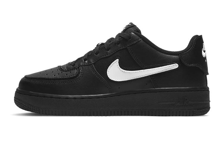 

Кеды унисекс Nike Air Force 1 Low 1 GS черные 40 EU, Черный, Air Force 1 Low 1 GS