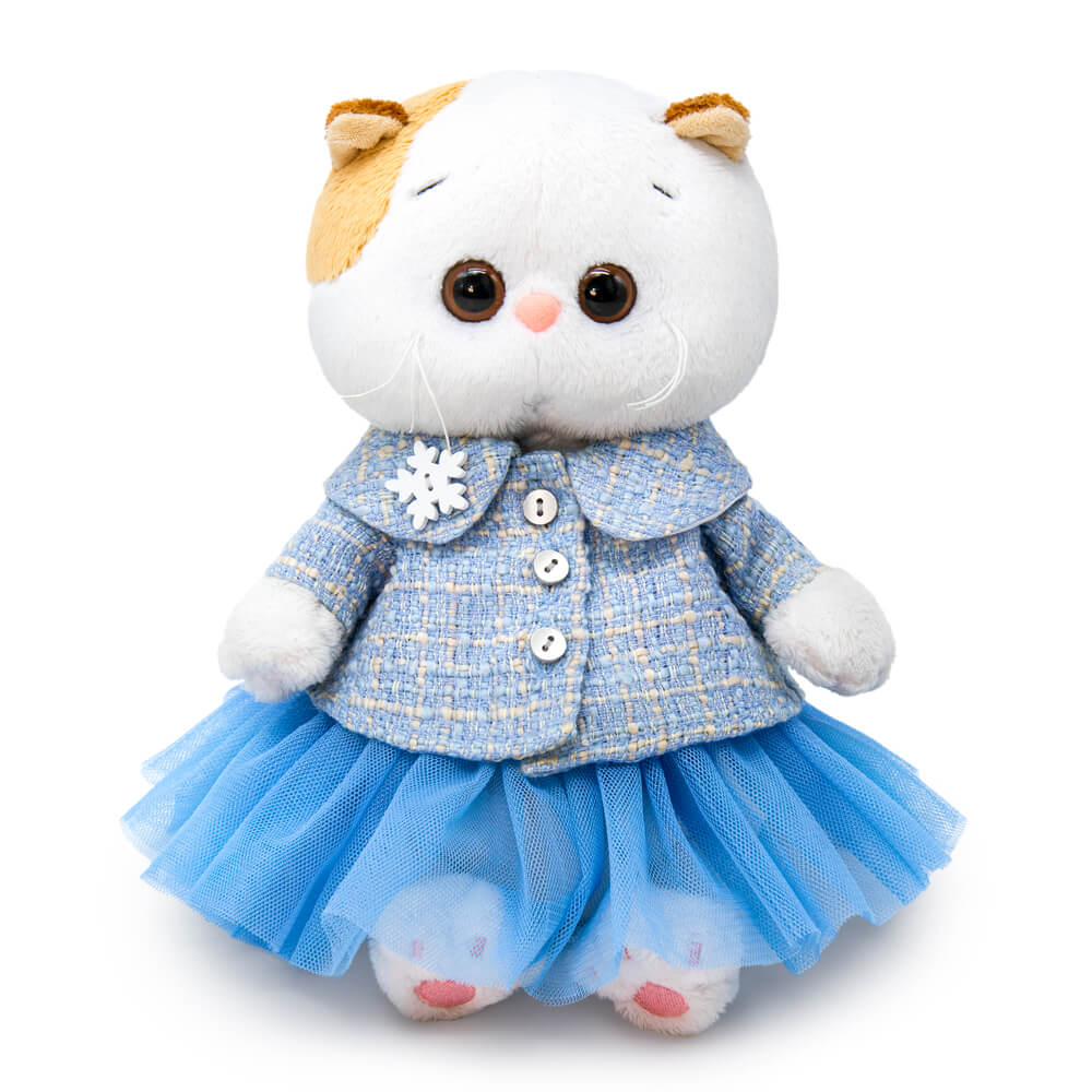 

Игрушка мягкая BUDI BASA Ли-Ли BABY в голубом твидовом жакете и юбке 20см, Серый