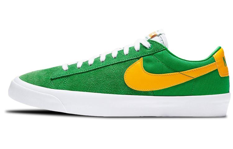 

Кеды унисекс Nike Blazer Low SB Zoom Pro GT Lucky Green зеленые 38 EU, Зеленый, Blazer Low SB Zoom Pro GT Lucky Green