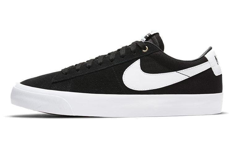 

Кеды унисекс Nike Blazer SB GT Black Gum черные 37.5 EU, Черный, Blazer SB GT Black Gum