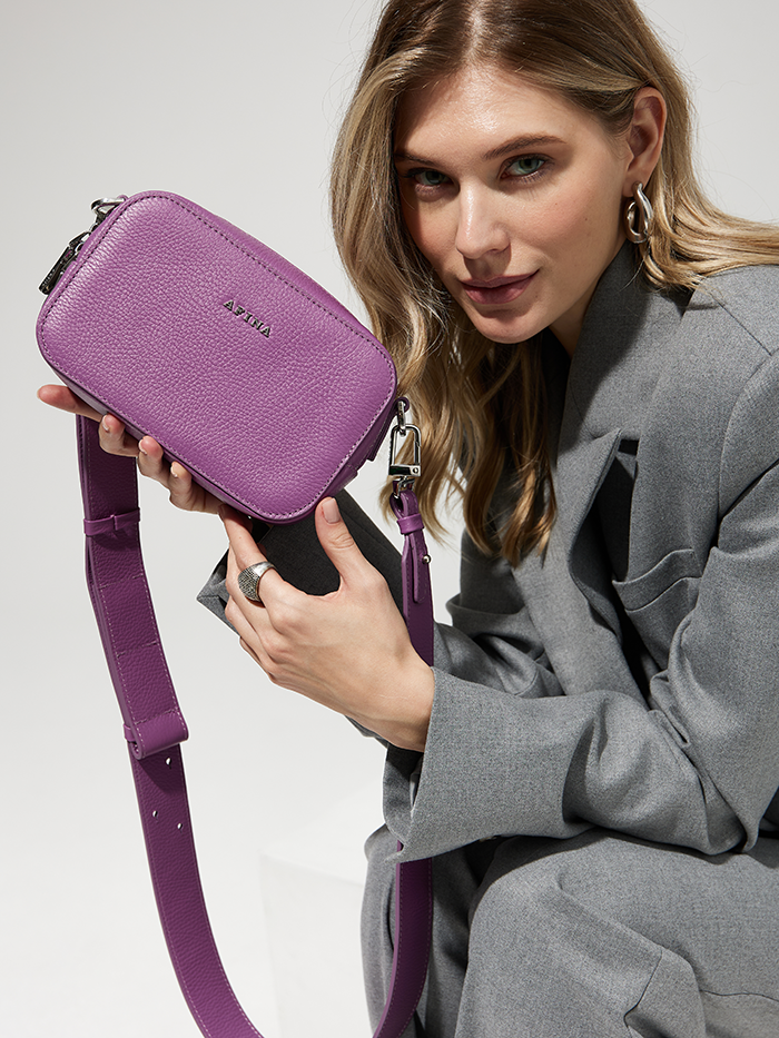 

Сумка кросс-боди женская Afina 709, аметист, Фиолетовый, 709
