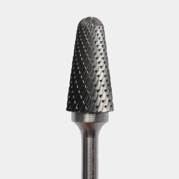 Борфреза сфероконическая с двойной насечкой, тип L 14х6х30х75, шт