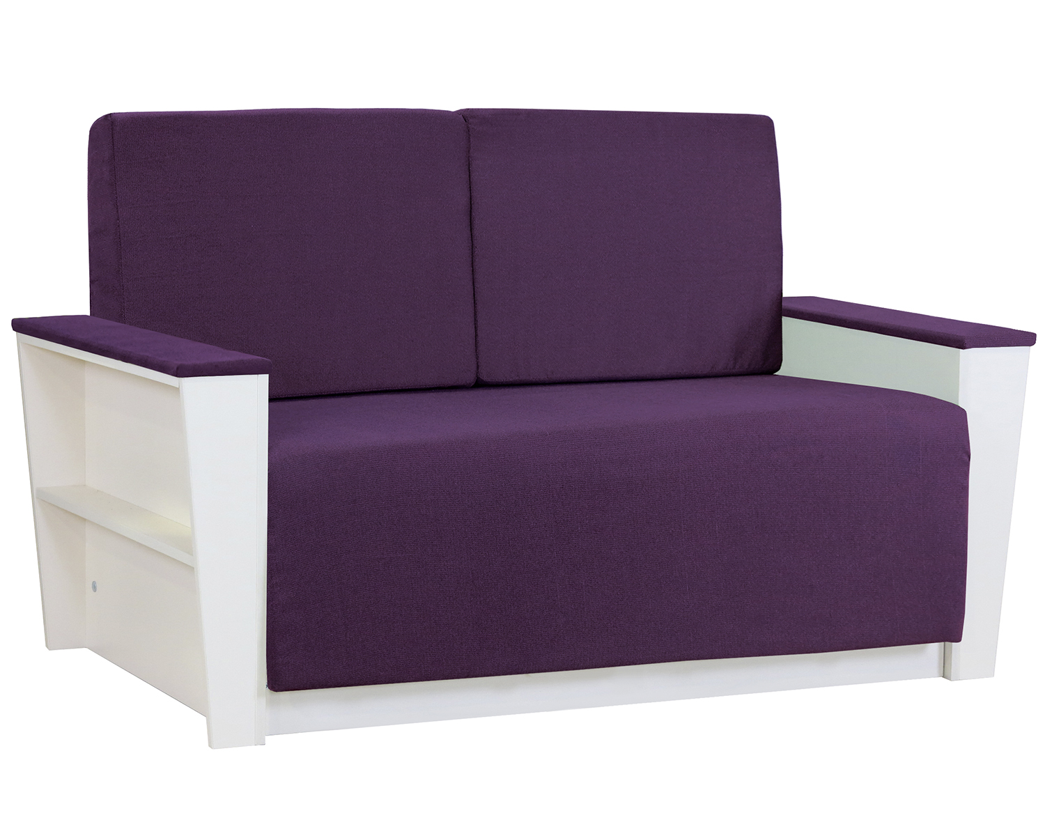 Диван-кровать Бруно 2 фиолетовый