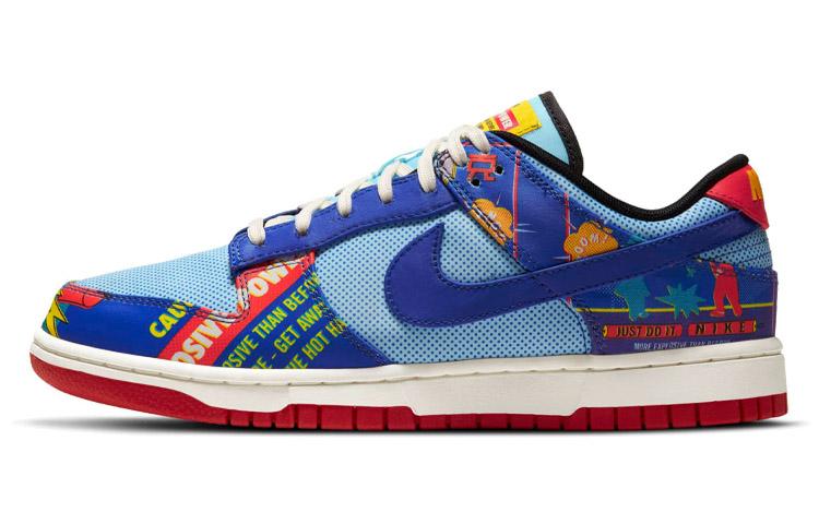 

Кеды унисекс Nike Dunk Low Retro OG Firecracker CNY синие 40 EU, Синий, Dunk Low Retro OG Firecracker CNY