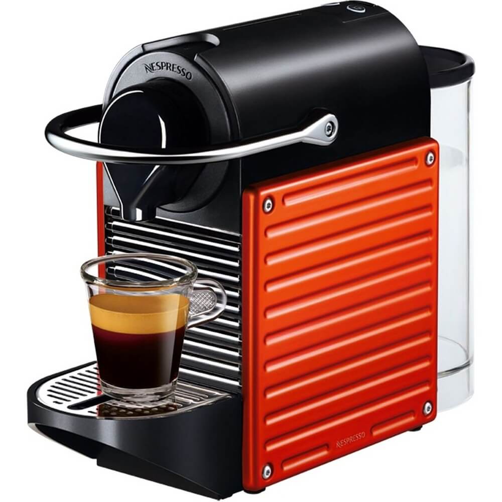

Кофемашина капсульного типа Nespresso Pixie Red красная, Pixie Red