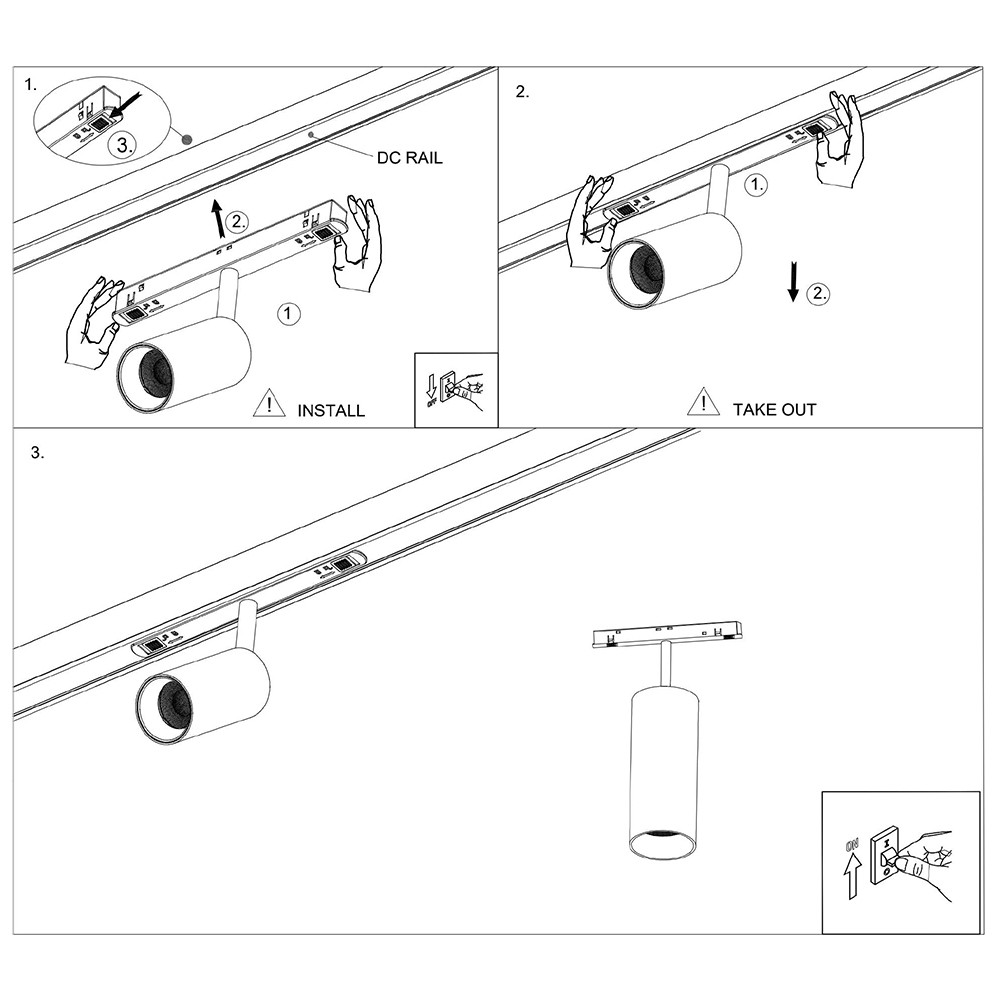 

Трековый светильник Maytoni Technical Exility Focus Led TR032-4-20WTW-S-DD-W, LED, 20W