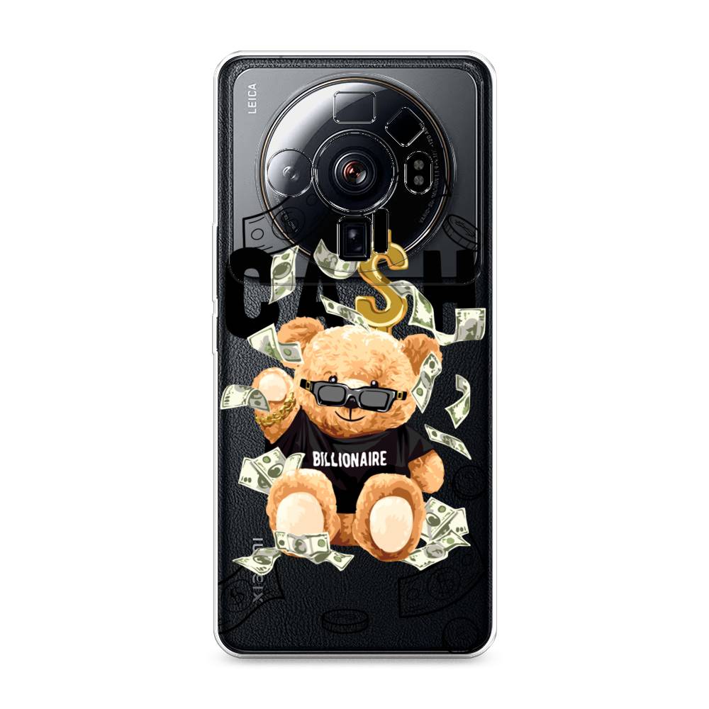 

Чехол на Xiaomi 12S Ultra "Big cash", Черный;серый;бежевый, 314550-6