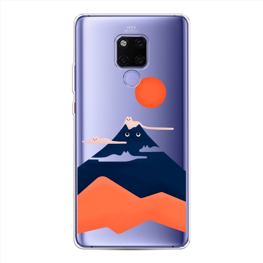 

Чехол для Huawei Mate 20X "Кот-гора", Черный;оранжевый, 66950-4