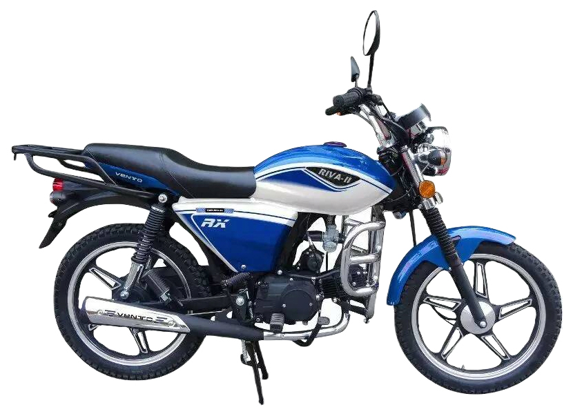 

VENTO RIVA - II RX 49cc (110) (дуги, без сигнализации) (BLUE /WHITE) мопед