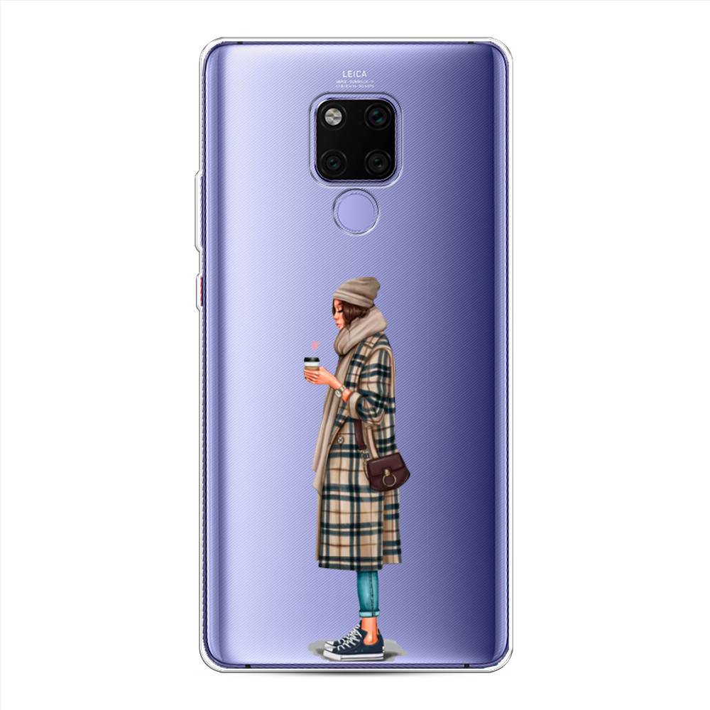 

Чехол для Huawei Mate 20X "Утренний кофе", Коричневый;бежевый, 66950-6