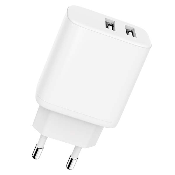 Carmega 2USB 2.4А White (CAR-WC101)