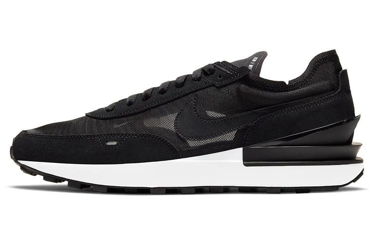 

Кроссовки унисекс Nike Waffle One sleek black черные 44.5 EU, Черный, Waffle One sleek black