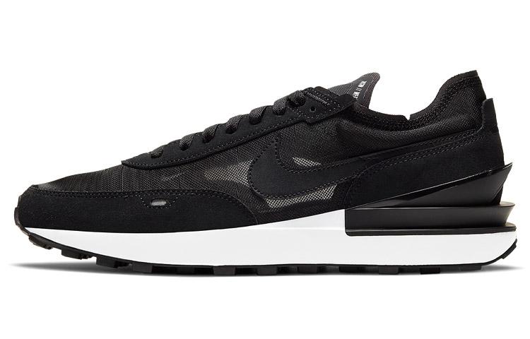 

Кроссовки унисекс Nike Waffle One sleek black черные 44 EU, Черный, Waffle One sleek black