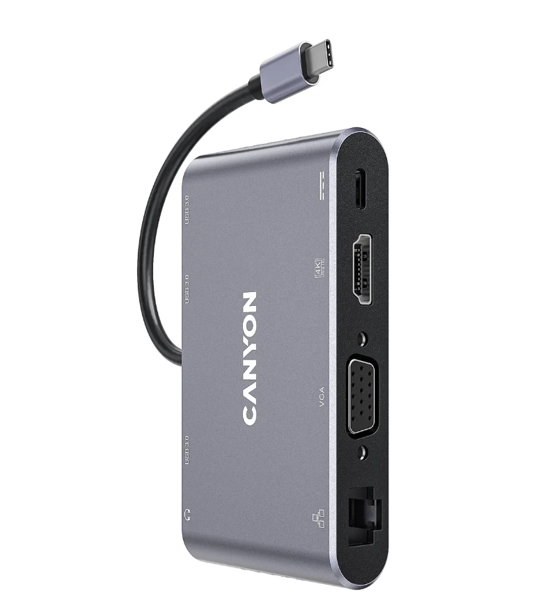 

Док-станция для ноутбука CANYON серый, CNS-TDS14