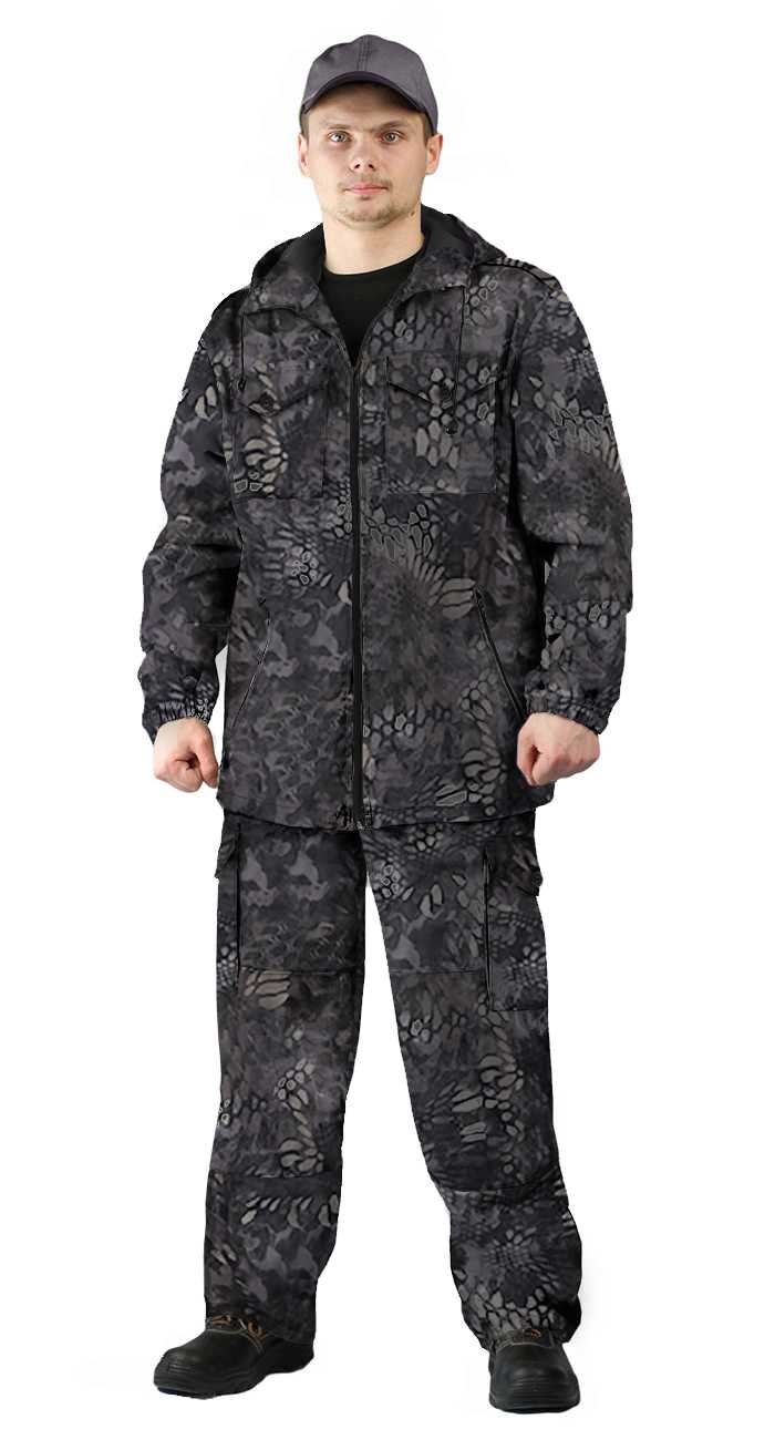 

Костюм Ursus Турист 2, питон черный, 60 RU/ 62 RU, 170-176, Турист 2