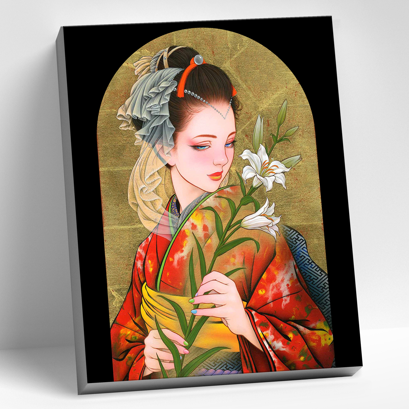 

Картина по номерам Гейша. HR0250, Гейша