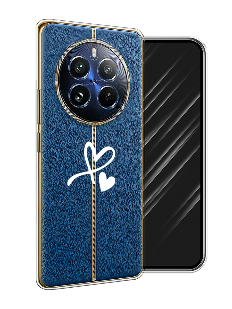 

Чехол Awog на Realme 12 Pro/Realme 12 Pro Plus "Сердечко минимализм", Белый, 2516250-1