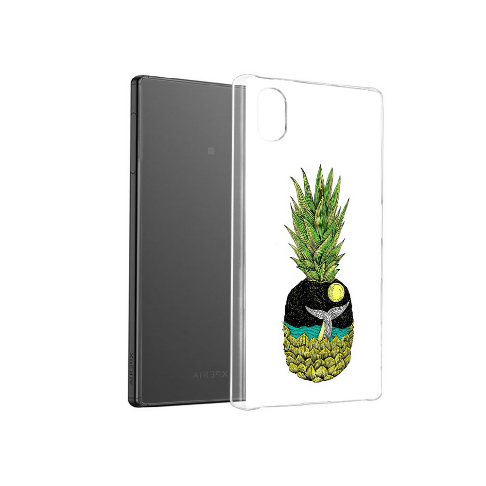 

Чехол MyPads Tocco для Sony Xperia X ананас с китом, Прозрачный, Tocco